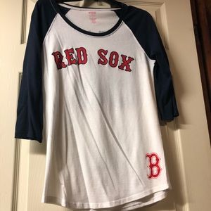 PINK Boston Red Sox baseball tee